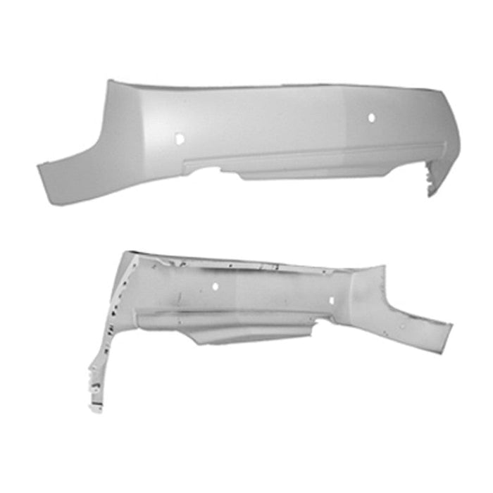 2003-2007 Cadillac CTS Rear Bumper - GM1100653-Partify-Painted-Replacement-Body-Parts
