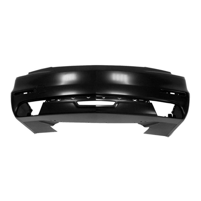 2015-2016 Cadillac CTS Rear Bumper Without Sensor Holes Sedan - GM1100A08-Partify-Painted-Replacement-Body-Parts