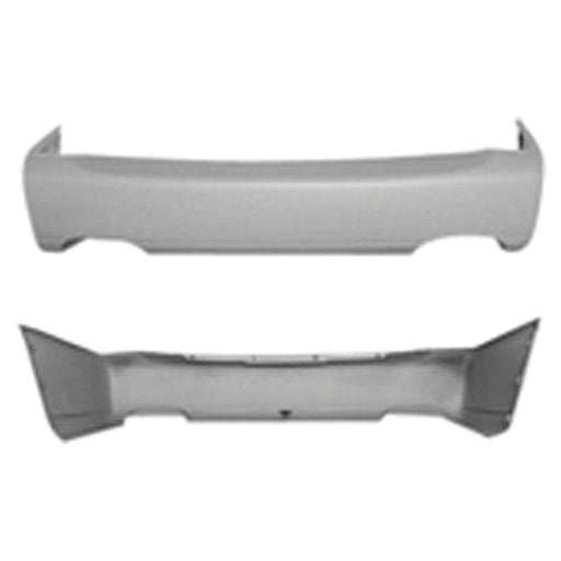 2000-2005 Cadillac Deville FWD Rear Bumper Without Sensor Holes - GM1100601-Partify-Painted-Replacement-Body-Parts
