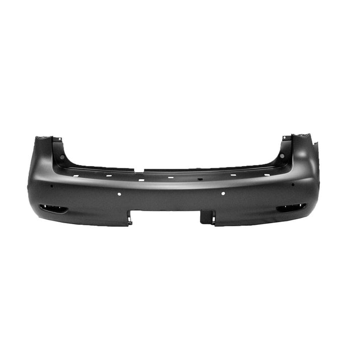 2015-2017 Infiniti QX80 Rear Bumper With Sensor Holes - IN1100160-Partify-Painted-Replacement-Body-Parts
