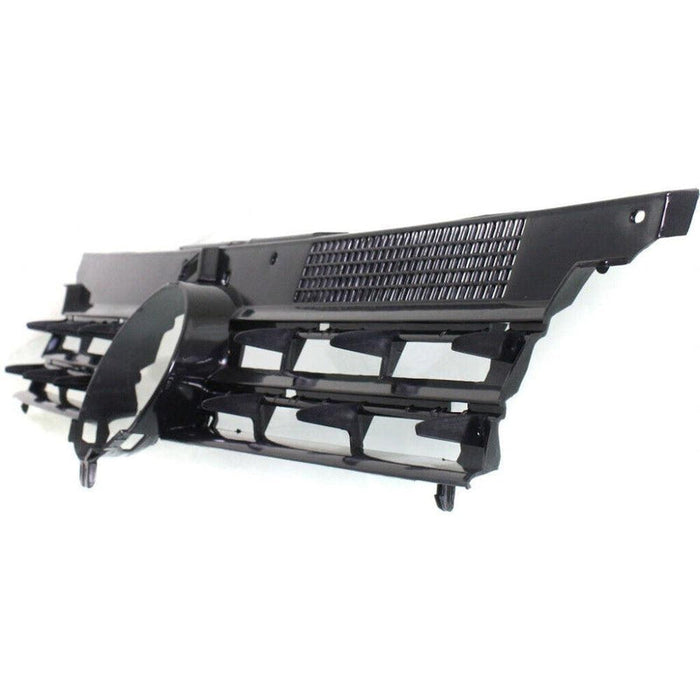 1999-2006 Volkswagen Golf Grille Inner Frame Matte Black - VW1207101-Partify-Painted-Replacement-Body-Parts