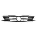 2015-2016 Volkswagen Jetta Grille Black With Chrome Moulding Exclude GLI Without Collision Warning Sedan - VW1200165-Partify-Painted-Replacement-Body-Parts