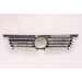 2004-2005 Volkswagen Jetta Grille Matte Black With Chrome - VW1200138-Partify-Painted-Replacement-Body-Parts