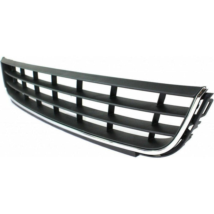2011-2014 Volkswagen Jetta Lower Grille Black/Chrome Sedan Exclude GLI - VW1036120-Partify-Painted-Replacement-Body-Parts