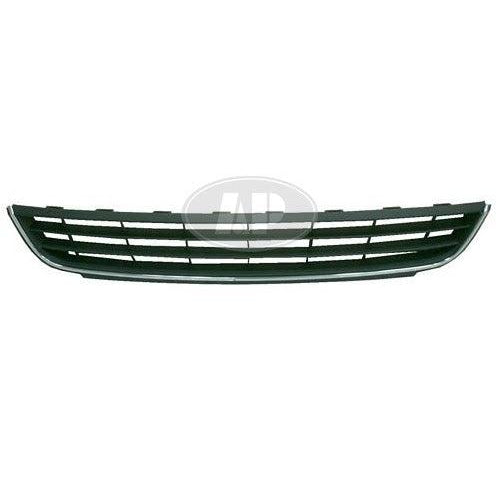 2011-2014 Volkswagen Jetta Lower Grille Black/Chrome Sedan Exclude GLI - VW1036120-Partify-Painted-Replacement-Body-Parts
