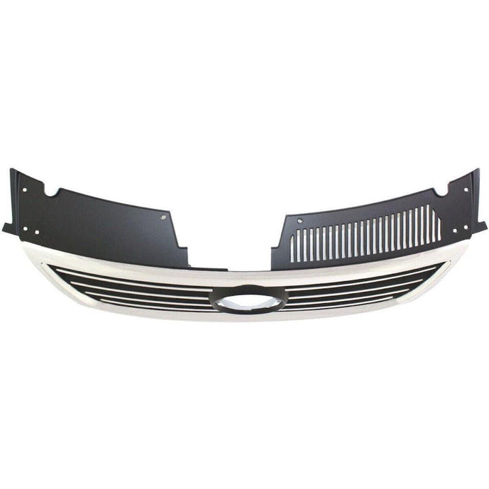 2006-2010 Volkswagen Passat Grille Chrome Black Requires 150MM Emblem And Trim Ring - VW1200142-Partify-Painted-Replacement-Body-Parts