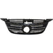 2009-2011 Volkswagen Tiguan Grille Black With Chrome Moulding - VW1200152-Partify-Painted-Replacement-Body-Parts