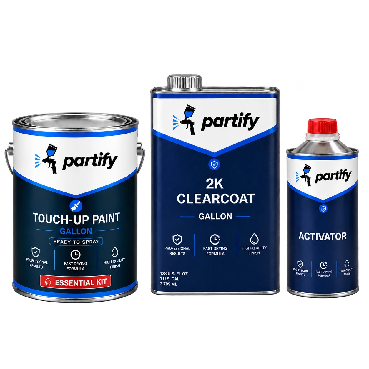 Audi Touch-Up Gallon — Essential Kit